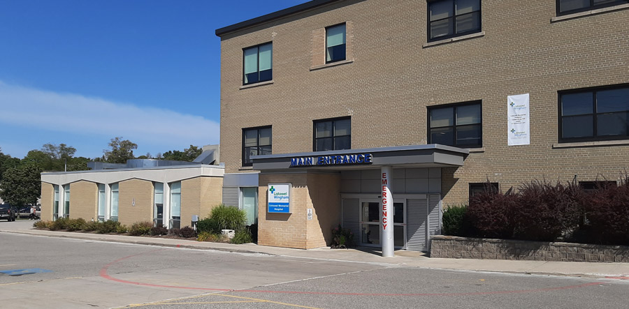 Listowel Ontario Hospital Entrance