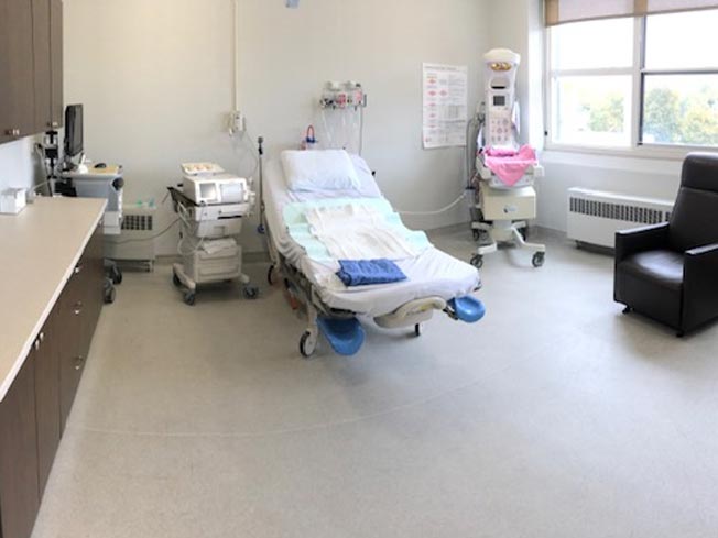 Listowel Hospital's Labour & Baby Delivery Room