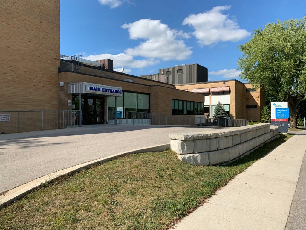 Wingham Hospital Entrance