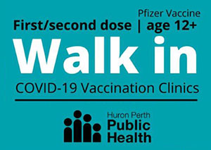 Walk In COVID-19 Vaccination Clinics